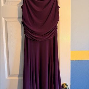 IMAN Deep Purple Maxi Dress